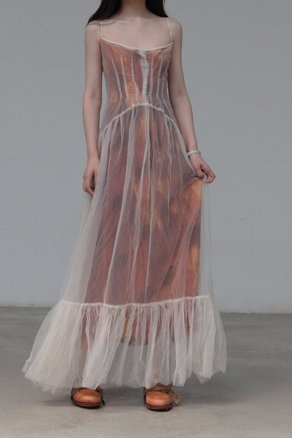 MUTEDANCE Double Embroidered Dress MD21SS78 PM3